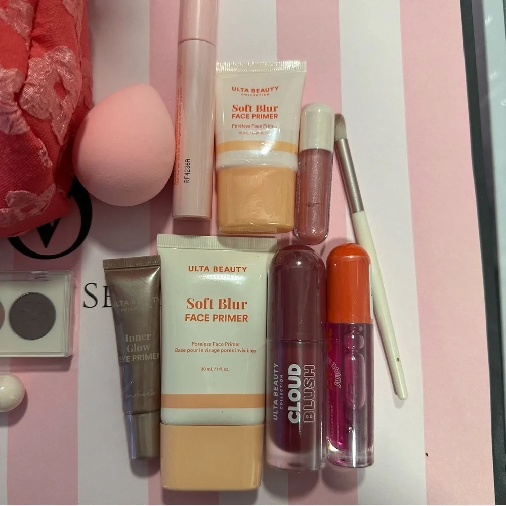 Ulta Beauty Floral Makeup and Bag
